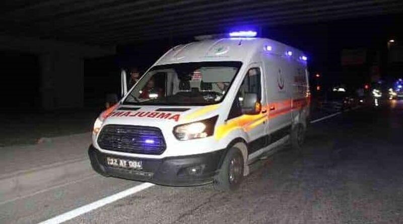 ambulans kazası bingöl 112 acil